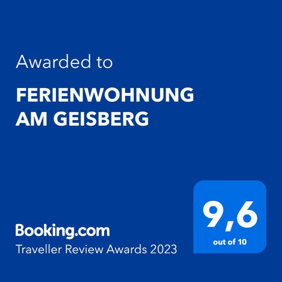 Ferienwohnung Am Geisberg 가이스펠드 외부 사진